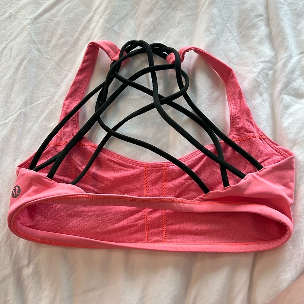 lululemon sonic pink bra
